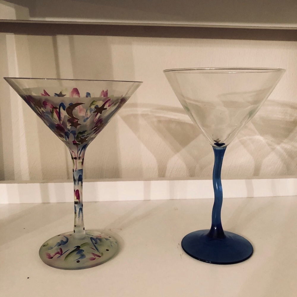 CRAZY LOOKING MARGARITA GLASSES JUST FOR FUN